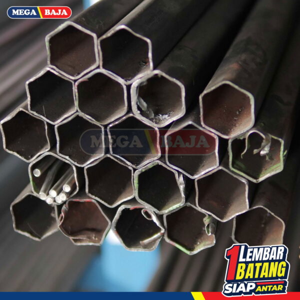 Pipa Hexagonal 1 1/4  | Grade Orange