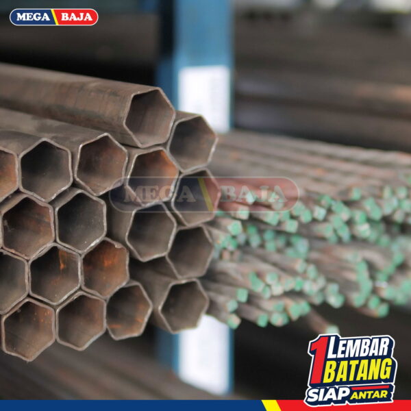 Pipa Hexagonal 4  | Grade Hijau Muda