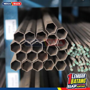Pipa Galvanis Hexagonal 1 1/4  | Grade Biru