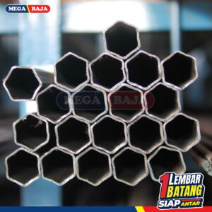 Pipa Galvanis Hexagonal 1 1/4  | Grade Kuning
