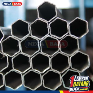 Pipa Galvanis Hexagonal 3  | 2,5MM