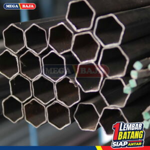Pipa Galvanis Hexagonal 3/4  | Grade Merah
