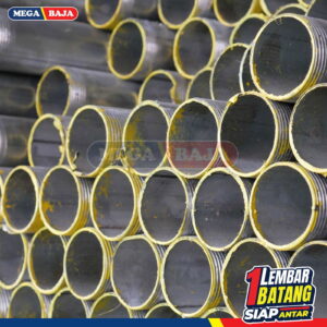 PIPA GALVANIS 1 1/2' X 6 | GRADE BIRU MUDA