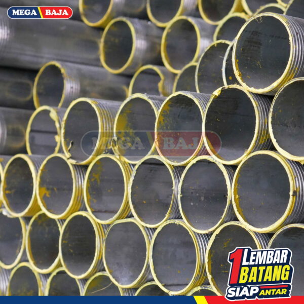 PIPA GALVANIS 1 1/2' X 6 | GRADE BIRU MUDA
