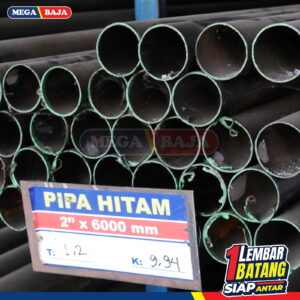 PIPA HITAM 3 X 6 I MEDIUM SNI SPINDO