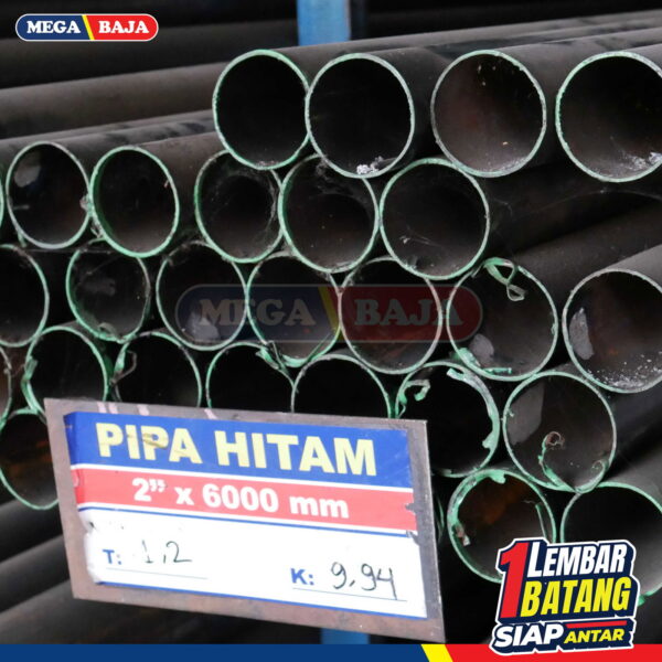 PIPA HITAM 3 X 6 I MEDIUM SNI SPINDO