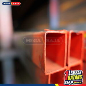 Hollo Hitam 100 mm X 100 mm X 6.000 mm | 3,70 mm