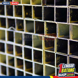 Hollo Hitam 100 mm X 100 mm X 6.000 mm | 4,30 mm