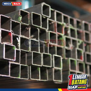 Hollo Hitam 100 mm X 100 mm X 6.000 mm | Grade Hijau Muda