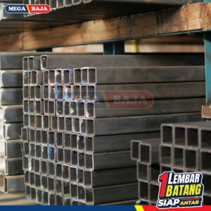 Hollo Hitam 100 mm X 150 mm X 6.000 mm | 2,10 mm