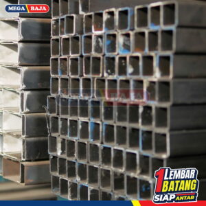 Hollo Hitam 100 mm X 150 mm X 6.000 mm | 3,00 mm