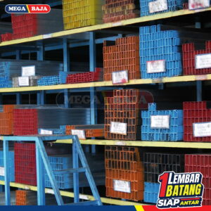 Hollo Hitam 100 mm X 150 mm X 6.000 mm | 5,00 mm