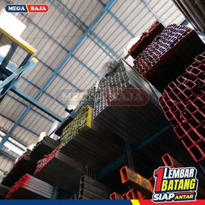 Hollo Hitam 100 mm X 150 mm X 6.000 mm | 6,00 mm