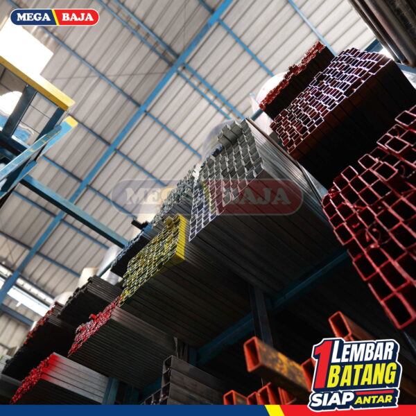 Hollo Hitam 100 mm X 150 mm X 6.000 mm | 6,00 mm