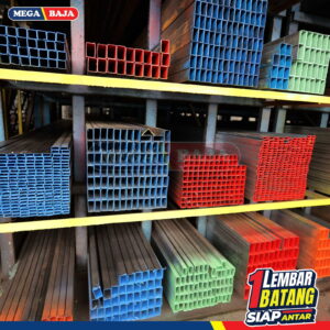 Hollo Hitam 100 mm X 200 mm X 6.000 mm | 4,70 mm