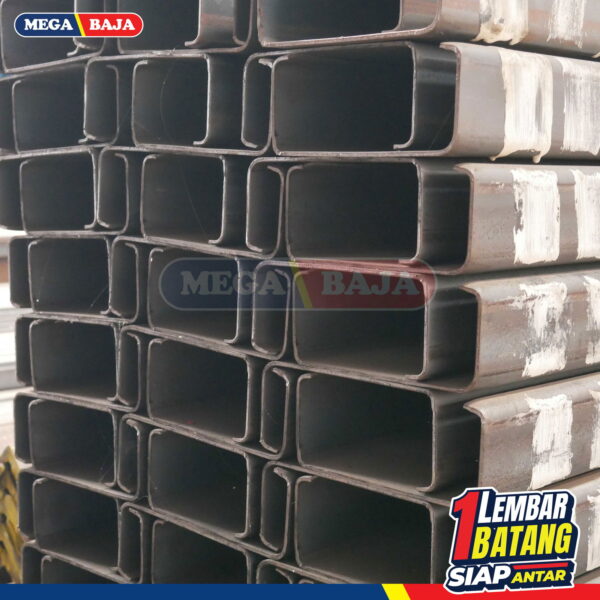 CNP Besi 100 mm x 30 mm x 6000 mm | Grade Putih