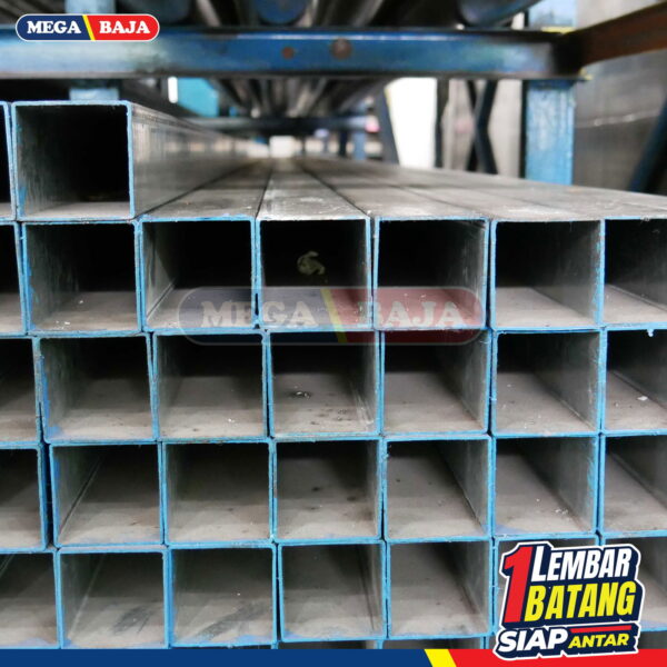 HOLLO GALVANIS SPINDO 20 X 40 GRADE HIJAU APEL