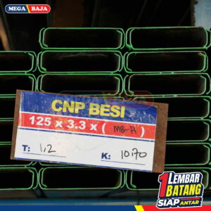 CNP Besi 100 mm x 47 mm x 6000 mm | Grade Hijau Muda