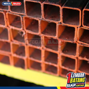 Hollo Hitam 100 x 100 x 6 Grade Hijau Muda