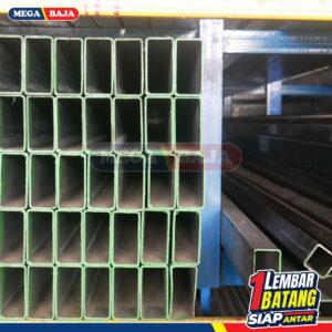 Hollo Hitam 125 mm X 125 mm X 6.000 mm | 3,00 mm