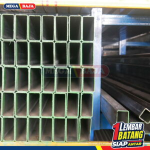 Hollo Hitam 125 mm X 125 mm X 6.000 mm | 4,00 mm