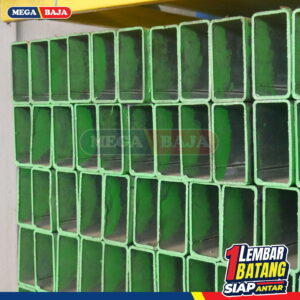 Hollo Hitam 125 mm X 125 mm X 6.000 mm | 6,00 mm