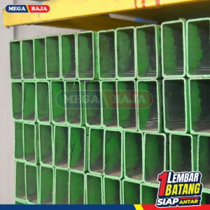 Hollo Hitam 125 mm X 125 mm X 6.000 mm | 5,70 mm