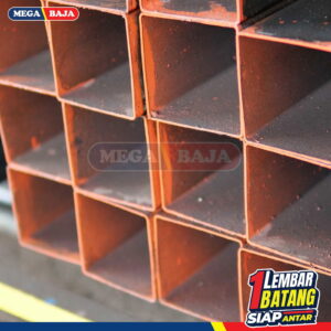 Hollo Hitam 125 mm X 125 mm X 6.000 mm | Grade Biru Muda