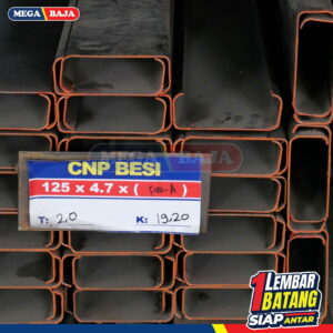 CNP Besi 100 mm x 50 mm x 6000 mm | Grade Hijau