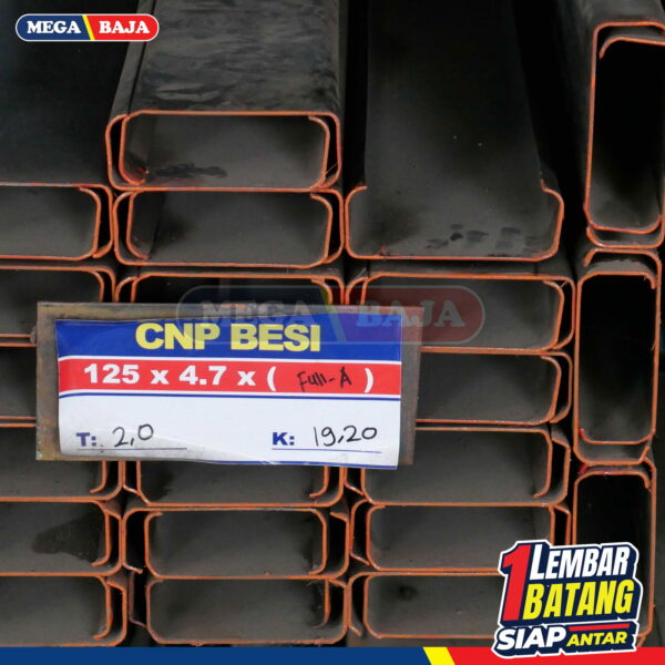 CNP Besi 100 mm x 50 mm x 6000 mm | Grade Hijau