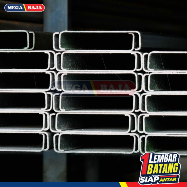 CNP Besi 120 mm x 33 mm x 6000 mm | Grade Hijau Muda