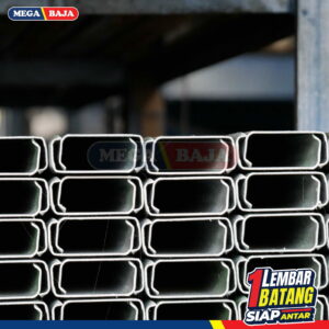 CNP Besi 100 mm x 50 mm x 6000 mm | Grade Biru