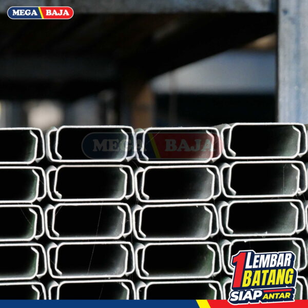 CNP Besi 100 mm x 50 mm x 6000 mm | Grade Biru