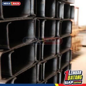 CNP Besi 125 mm x 47 mm x 6000 mm | Grade Putih