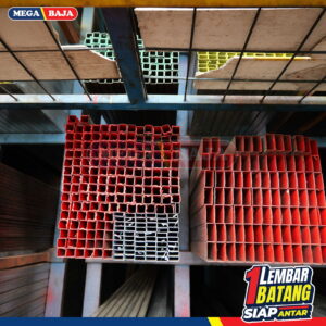 Hollo Hitam 15 mm X 15 mm X 6.000 mm | Grade Orange