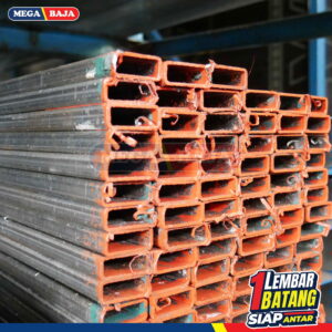 Hollo Galvanis 15 mm X 30 mm X 6.000 mm | Grade Biru Muda