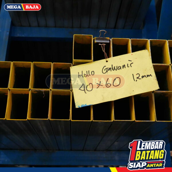 Hollo Galvanis 15 x 35 x 6 Grade Kuning