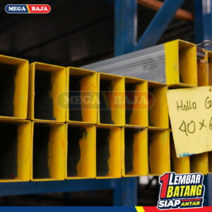 Hollo Galvanis 20 mm X 40 mm X 6.000 mm | Grade Hijau