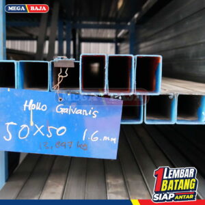 Hollo Galvanis 20 x 40 x 6 Grade Hijau