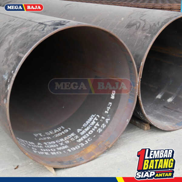 Pipa Hitam 1 1/2' x 6 | 2,05 mm