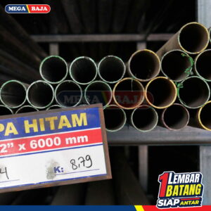 Pipa Hitam 5  x 6 | 5,00 mm