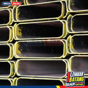 CNP Besi Cilegon Steel ECO 100 mm x 50 mm x 6000 mm | Grade Merah