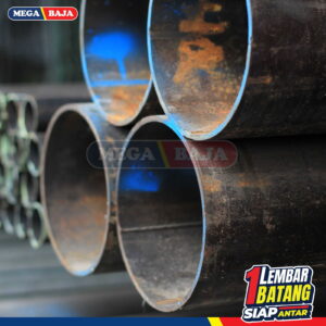 Pipa Hitam 6  x 6 | 4,50 mm