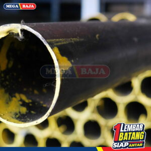 Pipa Hitam 6  x 6 | 5,00 mm Bakrie |