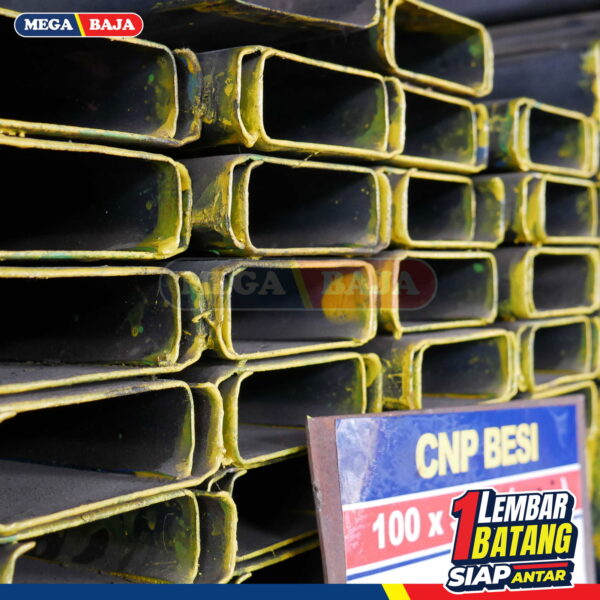 CNP Besi Cilegon Steel ECO 125 mm x 50 mm x 6000 mm | Grade Pink