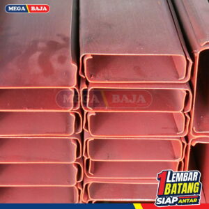 CNP Besi Cilegon Steel ECO 125 mm x 50 mm x 6000 mm | Grade Hijau Apel