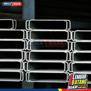 CNP Besi Cilegon Steel ECO 125 mm x 50 mm x 6000 mm | Grade Hijau