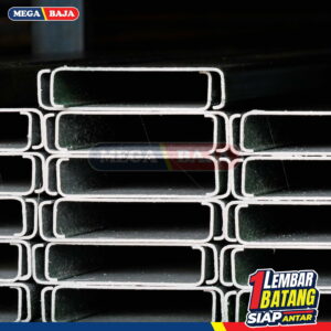 CNP Besi Cilegon Steel ECO 125 mm x 50 mm x 6000 mm | Grade Orange