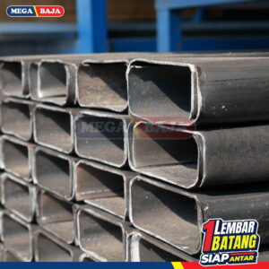 CNP Besi Cilegon Steel ECO 125 mm x 50 mm x 6000 mm | Grade Putih