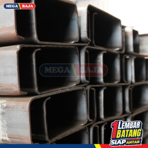 CNP Besi Cilegon Steel ECO 75 mm x 45 mm x 6000 mm | Grade Pink